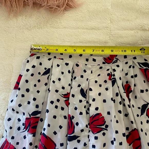 Vintage floral flowy maxi skirt - Picture 4 of 5